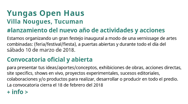 Yungas Arte Contemporáneo